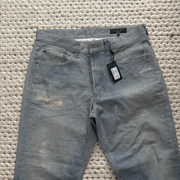 Rag & Bone Men's Miramar Jeans NWT size 34 - Picture 3 of 7